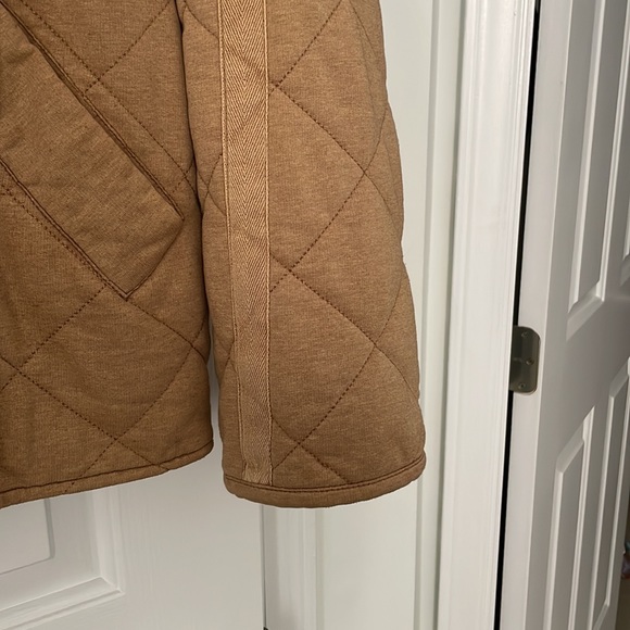 Bagatelle  French Terry Diamond Quilted Jacket  Sz Small - Picture 6 of 7